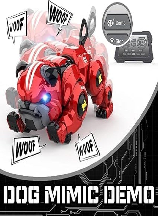 CERT Robot Dog for Kids | Remote Control Robot Rechargeable Programing Stunt Robo Dog with Sing, Dance, Touch Function, Robotic Dog Toy for Boys Ages 5 6 7 8 9 10+ Birthday Gifts (Multi Color) - Image 2